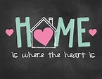 Home Is Where Your Heart Is Printable | Valentine's Day | Pinterest