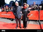 German director Juergen Flimm (L) and his wife Susanne pose as they ...