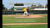 Golden West College Baseball - - YouTube