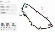 24 Heures du Mans - Circuit Map | Federation Internationale de l'Automobile
