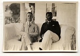 Harvey S. Firestone Jr. & President King on the veranda of the ...