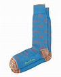 Robert graham Mchale Racecar-Print Socks in Blue for Men | Lyst