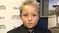 Jackson Nicoll Interview Bad Grandpa Premiere - YouTube