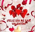 GIF de Feliz Día de San Valentín Con Pétalos de Rosas Rojas | SuperbWishes