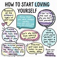 How To Start Loving Yourself - Self-Love Rainbow | Self love, Self love ...