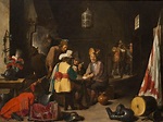 David Teniers il Giovane – Corpo di guardia con soldati che giocano a ...