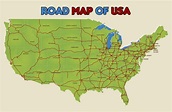 6 best images of free printable us road maps united - 6 best images of ...