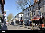 Union Street, Aldershot, Hampshire, England, United Kingdom Stock Photo ...