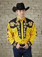 Men's Vintage Western Shirt Collection: Rockmount Fancy 2 Tone Gold ...