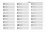 Alphabet Writing Practice Printable | Learning Printable