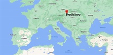 ¿Dónde está Bratislava - ¿Dónde está la ciudad?