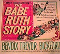 The Babe Ruth Story 1948 U.S. Six Sheet Poster - Posteritati Movie ...