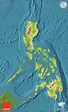 Physical Map Of Philippines Philippine Map Physical Map Philippines ...