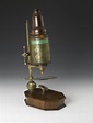 Compound microscope signed by John Marshall, London, c. 1715 ...