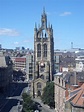 Newcastle Cathedral, (The Cathedral Church of St. Nicholas) rebuilt ...