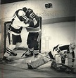 1989 Admirals Jim Agnew fights Darin Smith, Hockey fight, Wisconsin ...