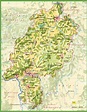 Hesse physical map - Ontheworldmap.com