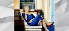 Creepiest Pic of the Year? Portrait of Bill Clinton in a Blue Dress ...
