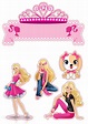 Topo De Bolo Barbie Barbie Birthday Party, Barbie Party Decorations ...