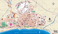 Estepona tourist map