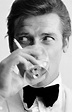 Roger Moore Poster James Bond 007 Black & White High Quality | Etsy