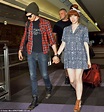 Carly Rae Jepsen holds hands with boyfriend Matthew Koma as she arrives ...