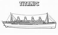 Dibujos de Titanic 10 para Colorear para Colorear, Pintar e Imprimir ...