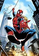 spider man swinging new york Spiderman Comic Art, Image Spiderman ...