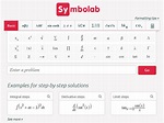 Symbolab Math Solver: Step By Step Calculator