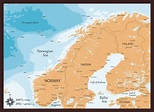 Map of Norway - Guide of the World