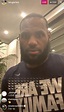 LeBron on IG live right now talking and spending time with the fam ...
