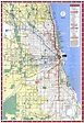Mapa de Chicago - Ciudad de Chicago mapa (Estados unidos de América)