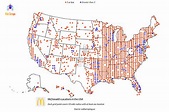 Number of Mcdonald's Locations in the USA | all mcdonald's locations