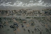 Damage after the passing of Hurricane Ike is seen in Crystal Beach ...