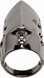 Gunmetal Armour Ring by Vivienne Westwood on Sale