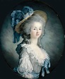 Joseph Boze -- Portrait of Marie Louise of Savoy (Marie-Thérèse Louise ...