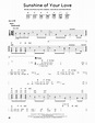 Sunshine Of Your Love by Cream - Guitar Lead Sheet - Guitar Instructor