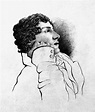Posterazzi: John Keats (1795-1821) Nenglish Poet Pencil Drawing 1819 By ...