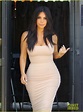 Kim Kardashian Flaunts 26-Inch Waist in Skin-Tight Dress: Photo 3673103 ...