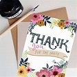 Thank You For The Invite Floral Card By Eldon & Fell ...