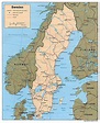 Maps of Sweden | Detailed map of Sweden in English | Tourist map of ...