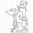 Free Printable Phineas And Ferb Coloring Pages For Kids