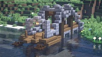 Minecraft | Fishing Spot Idea | How To Make Fishing Spot Tutorial - YouTube