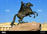 The horseman statue of peter great hi-res stock photography and images ...