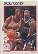 1991-92 NBA Hoops Brian Oliver #412 on Kronozio