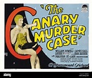 Original film title: THE CANARY MURDER CASE. English title: THE CANARY ...