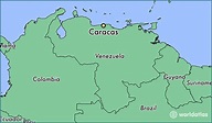 ¿Dónde está Caracas, Venezuela? - Atlas del Mundo