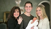 Marie with oldest son Stephen, his son Stephen Jr, and his wife Claire ...