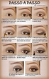 Como Aplicar Sombra Nos Olhos Passo A Passo - Sobre os Olhos