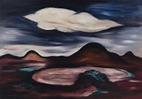 Marsden Hartley (1877-1943) , Landscape with Single Cloud | Christie's
